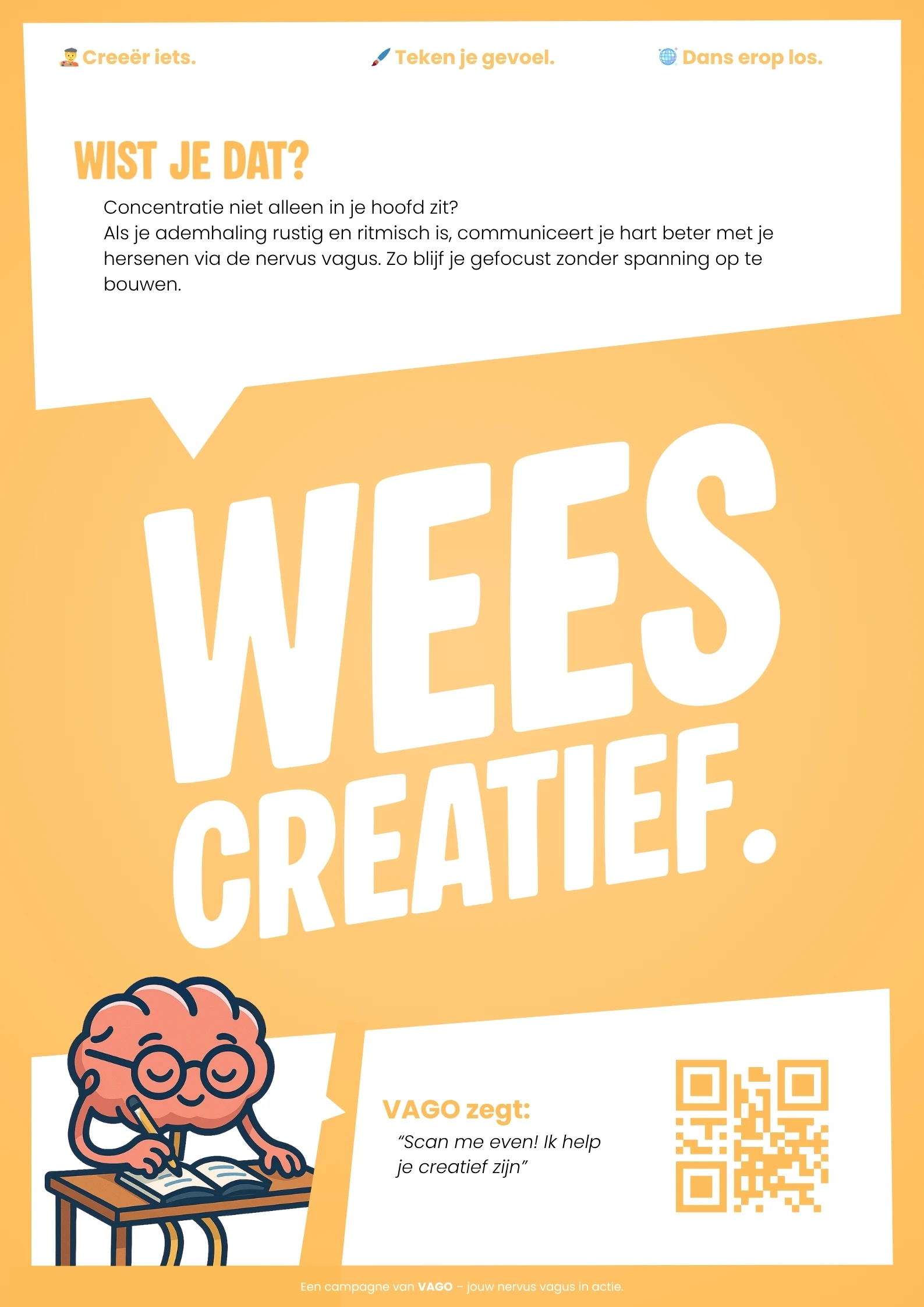 Wees creatief